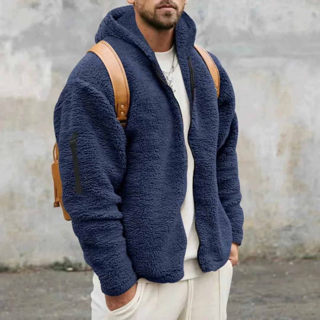 Allard | Comfortabele Herenjas Met Capuchon