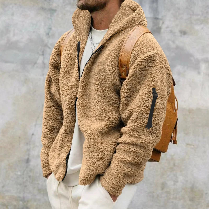 Allard | Comfortabele Herenjas Met Capuchon