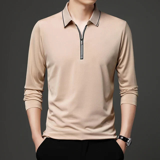 Harlin | Lange Mouw Polo Shirt