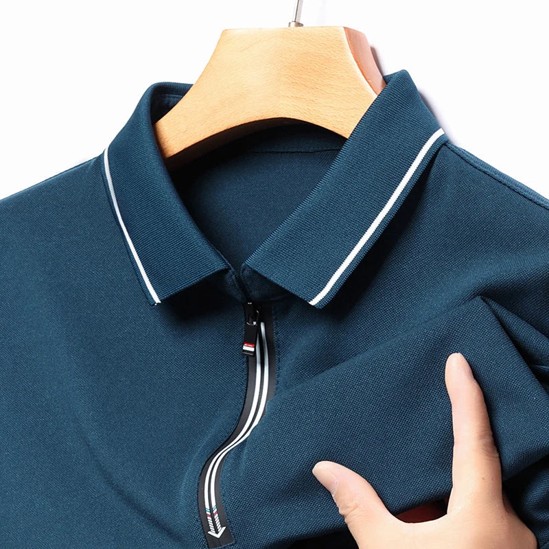 Harlin | Lange Mouw Polo Shirt