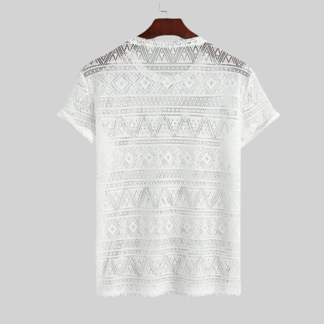 Caedron | Bohemian Gehaakte Top