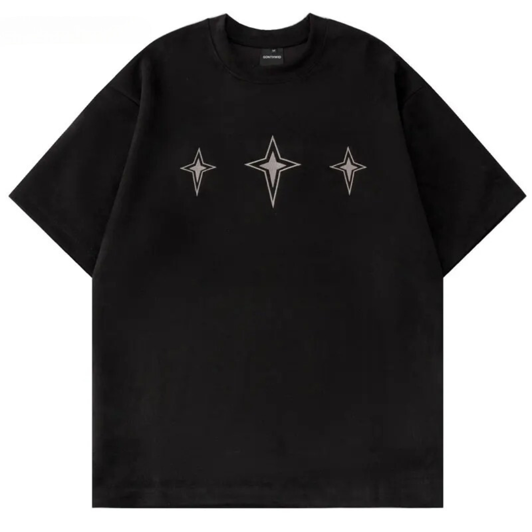 Alvar | Streetwear Geborduurd Sterrenhemd