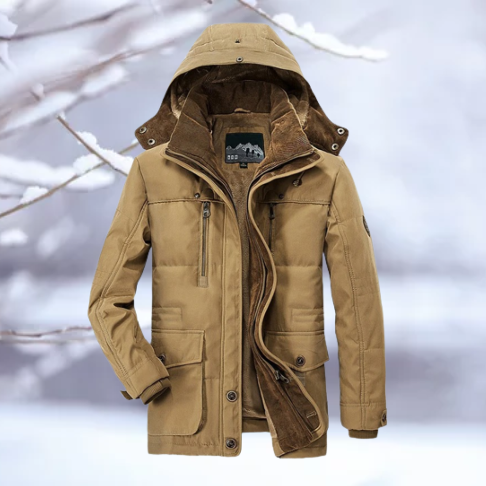 Byron | Warme Winterjas Met Capuchon
