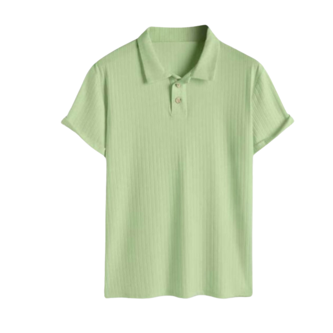 Rendric | Geribde Casual Poloshirt
