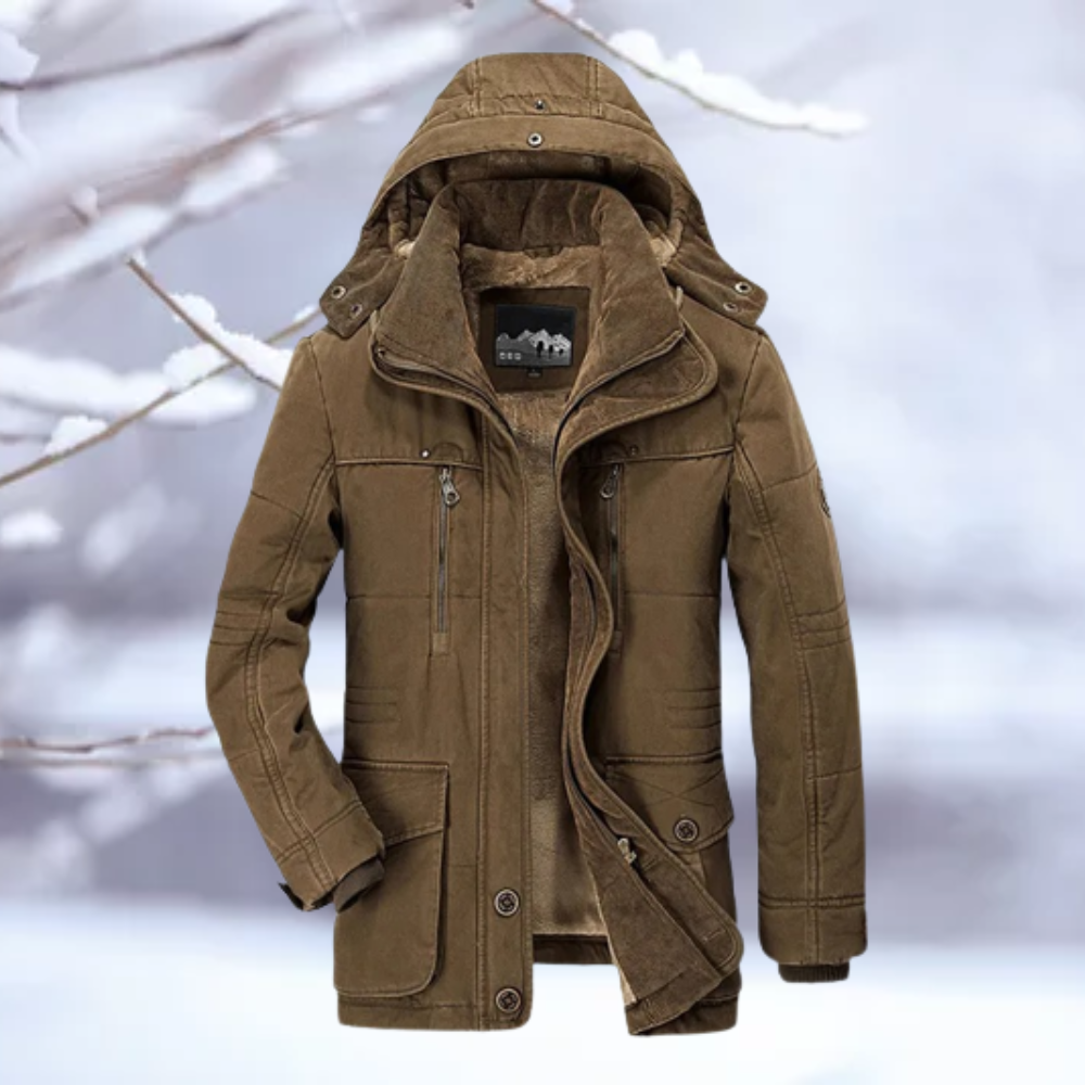 Byron | Warme Winterjas Met Capuchon