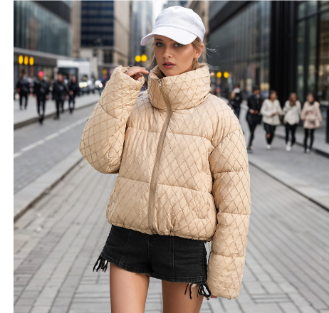 Godelieve | Stijlvolle Puffer Jas Gewatteerd