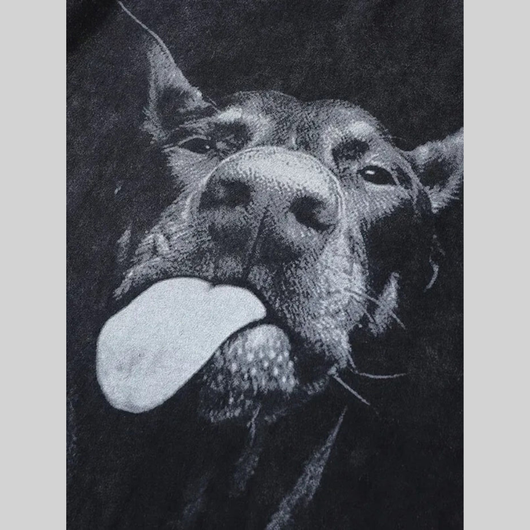 Varlan | Doberman Grafisch T-Shirt