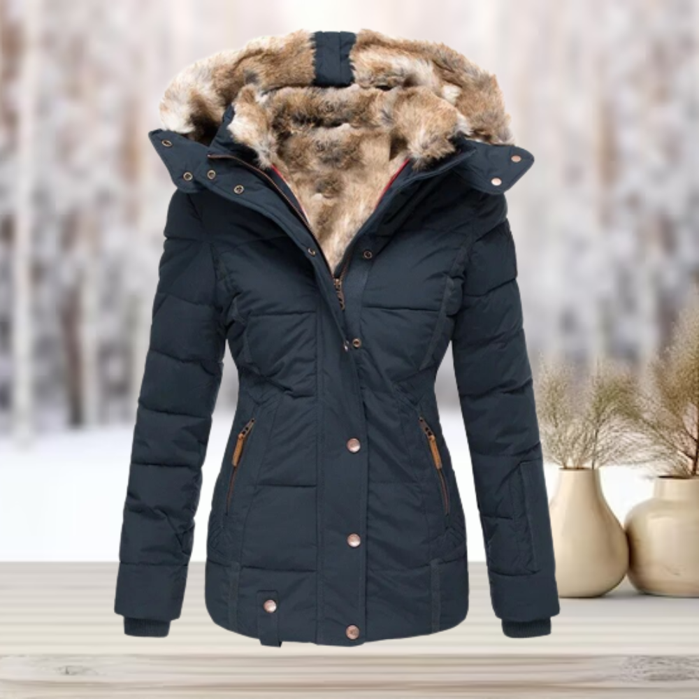 Lucetta | Warme Winterjas met Capuchon