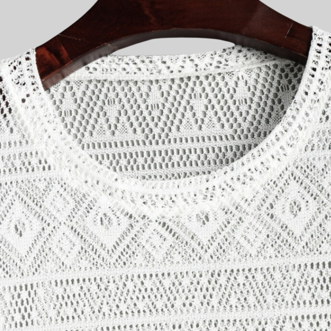 Caedron | Bohemian Gehaakte Top