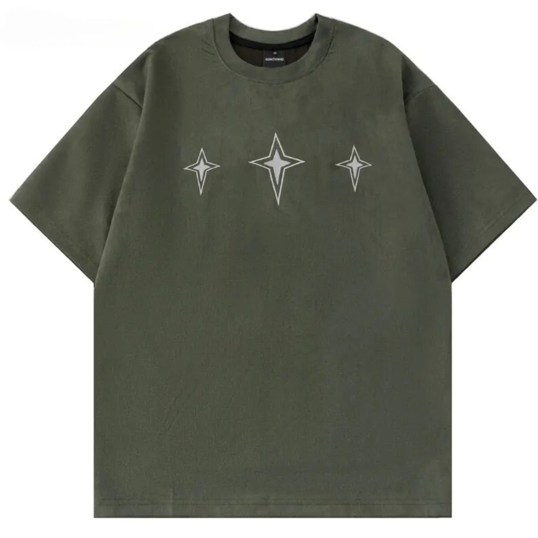 Alvar | Streetwear Geborduurd Sterrenhemd