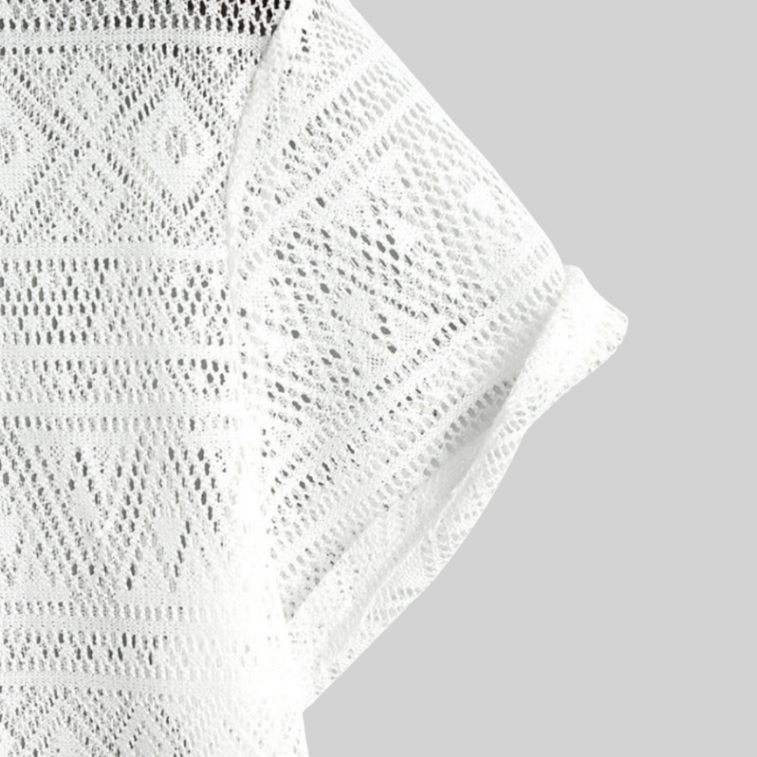 Caedron | Bohemian Gehaakte Top