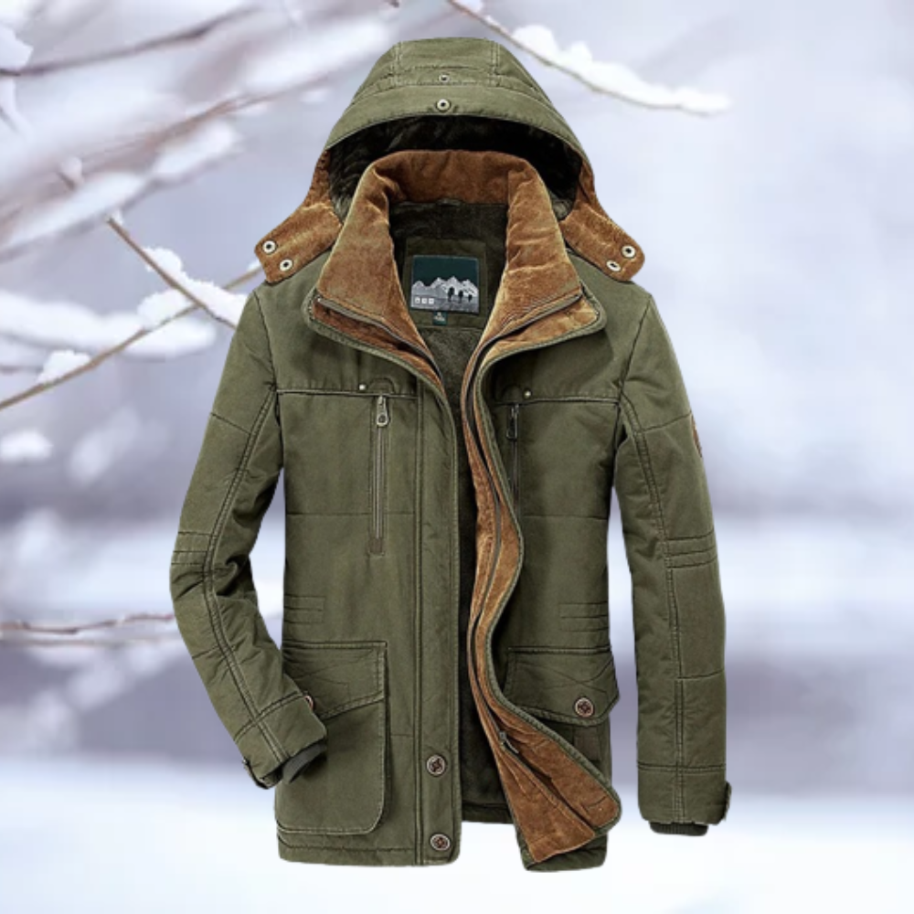 Byron | Warme Winterjas Met Capuchon