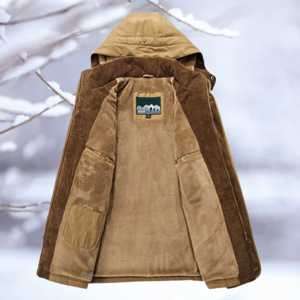 Byron | Warme Winterjas Met Capuchon