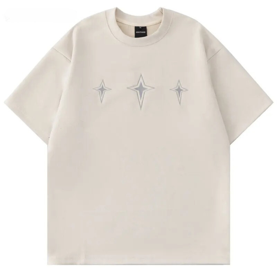 Alvar | Streetwear Geborduurd Sterrenhemd