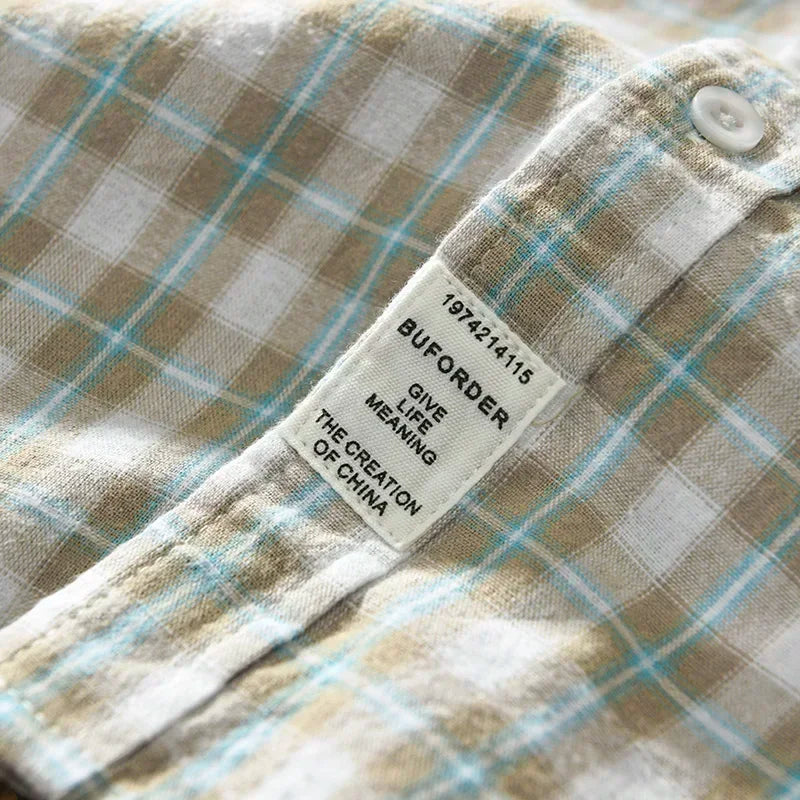 Aemir | Casual Geruit Overhemd