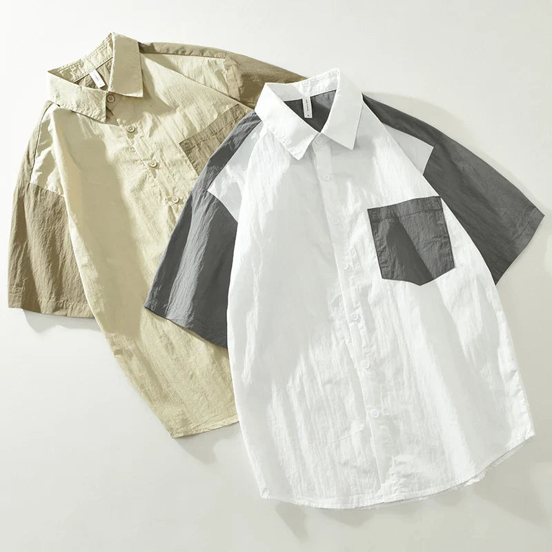 Keane | Patchwork Overhemd Stijlvol