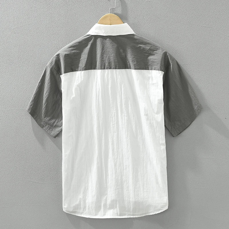 Keane | Patchwork Overhemd Stijlvol