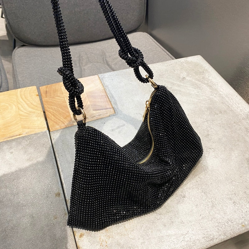 Lalisa | Glinsterende Luxe Party Handtas