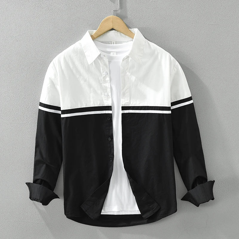 Armin | Klassiek Patchwork Overhemd