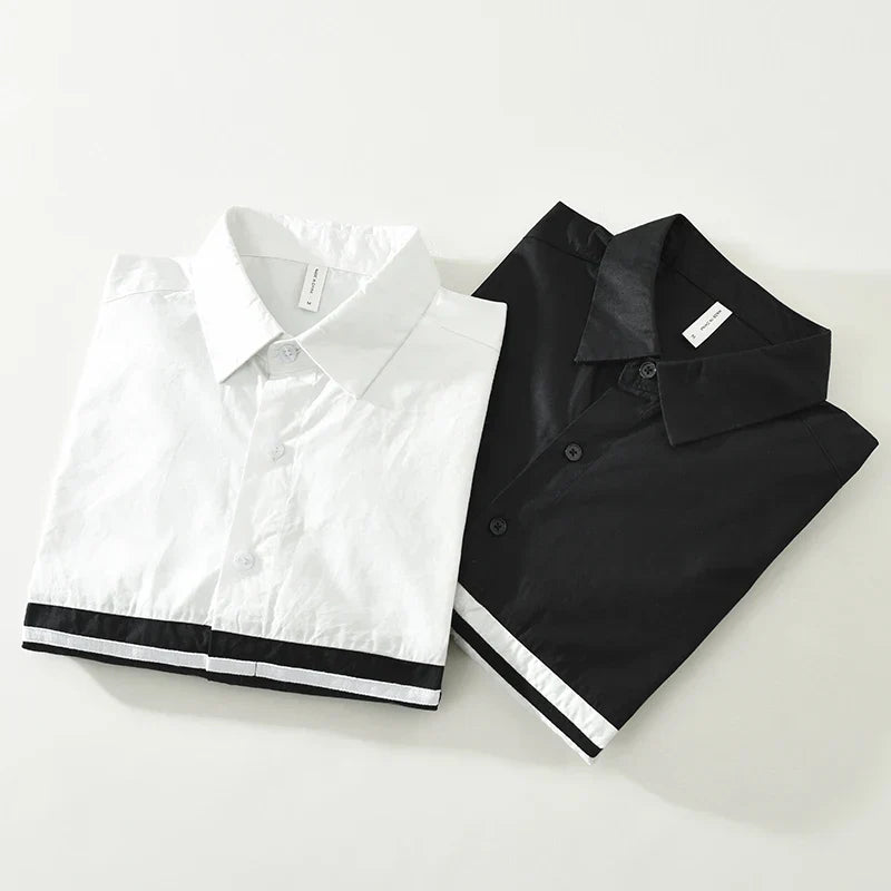 Armin | Klassiek Patchwork Overhemd