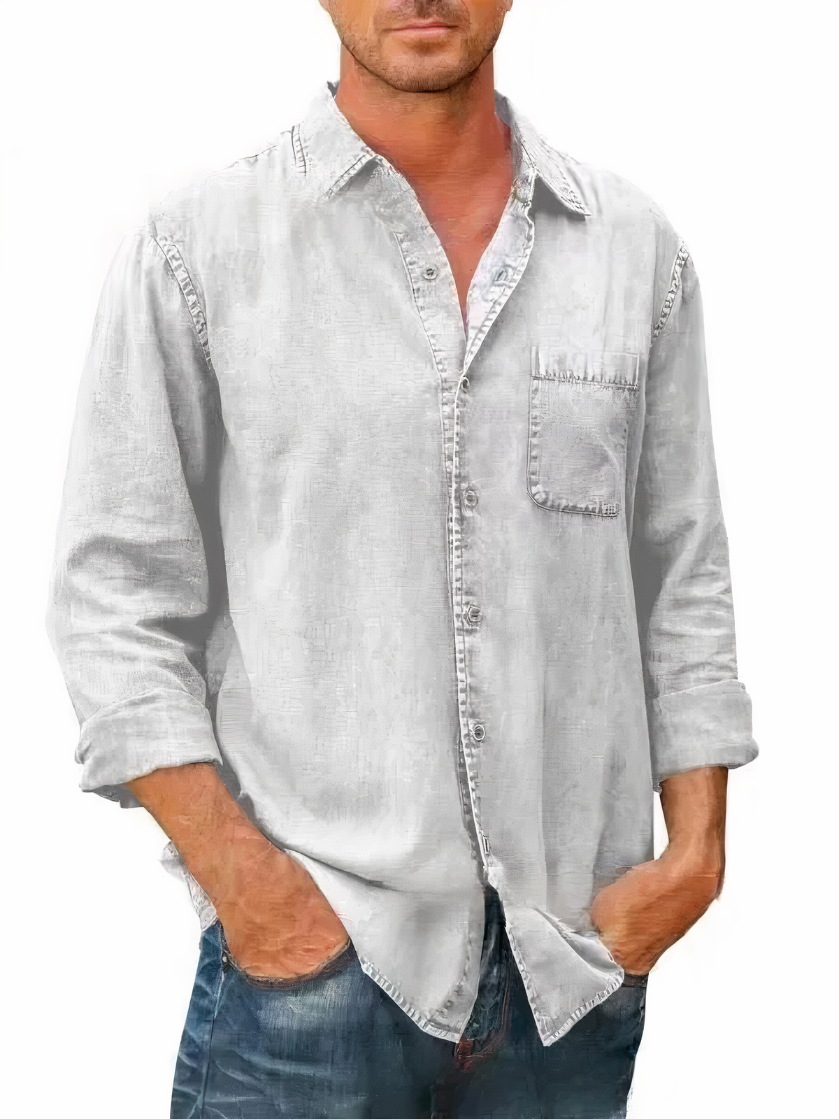 Lavern | Casual Button-Down Overhemd