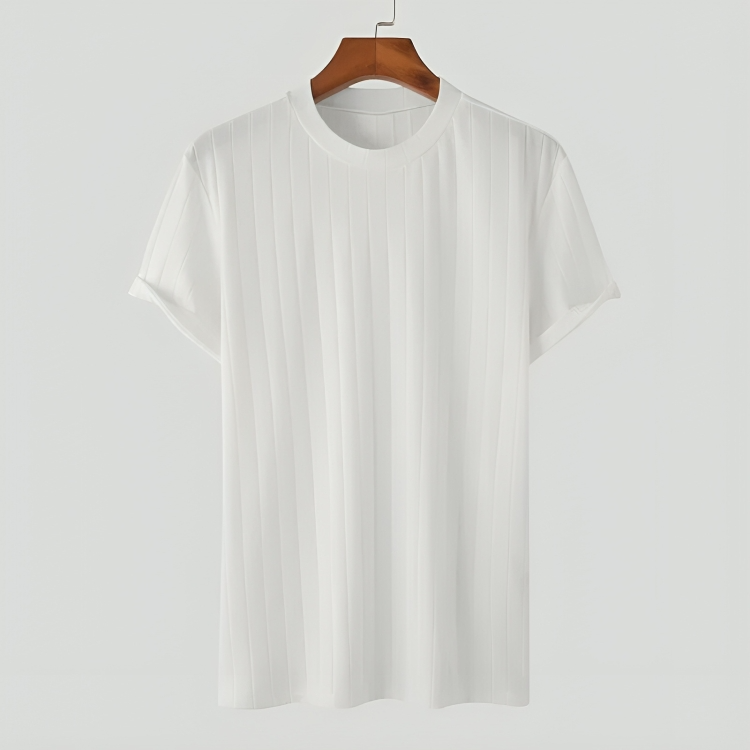 Jairus | Stijlvol Geribbeld Shirt