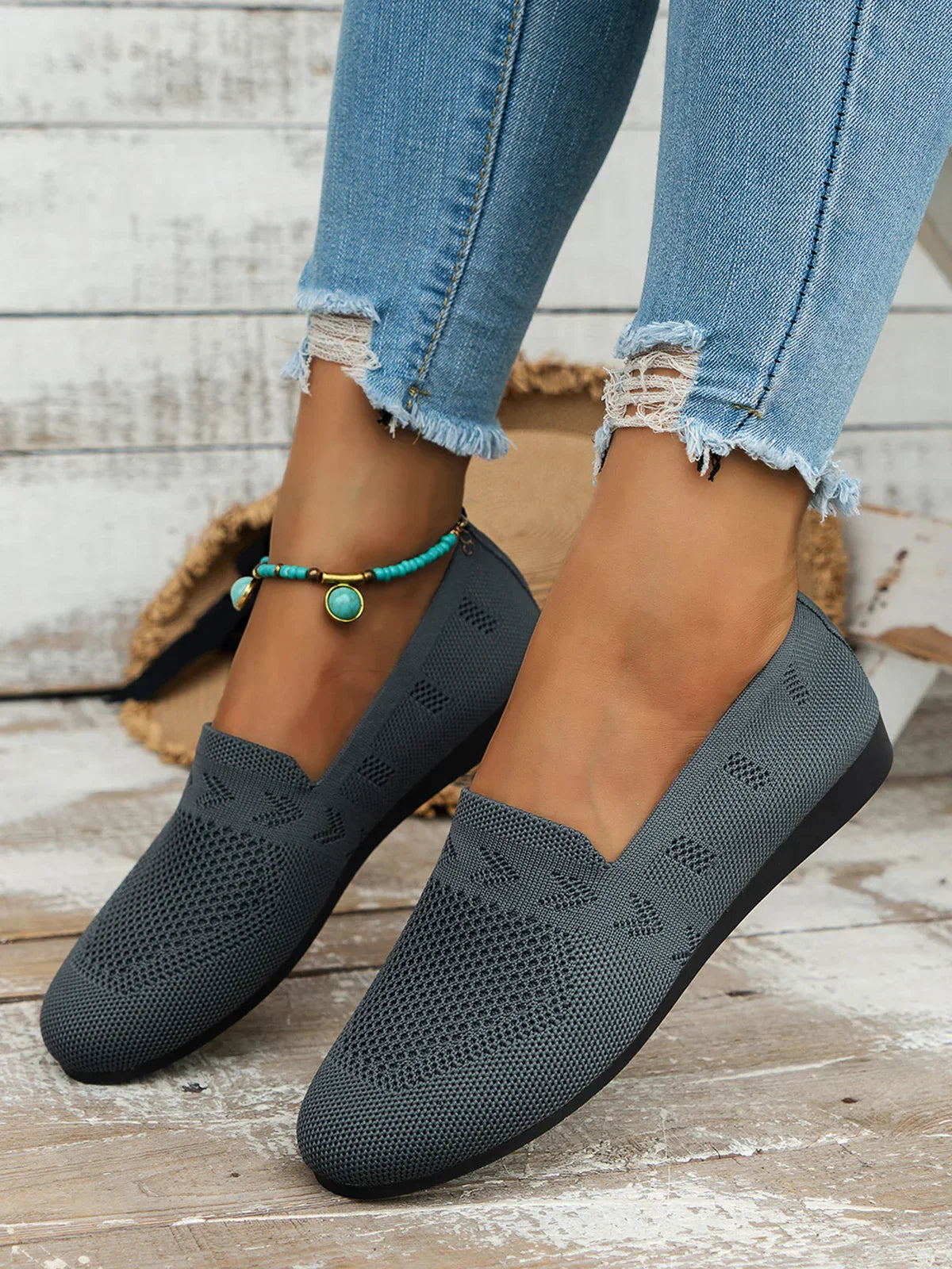 Lizette | Ademend Casual Schoeisel