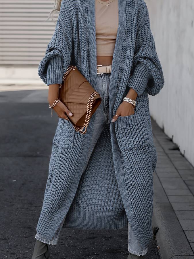 Ethelda | Gebreid Lang Vest