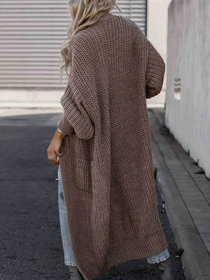 Ethelda | Gebreid Lang Vest
