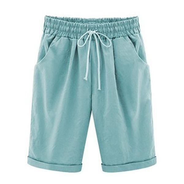Heren Short – Relaxte Pasvorm – Ademende Stof – Elastische Taille met Zakken