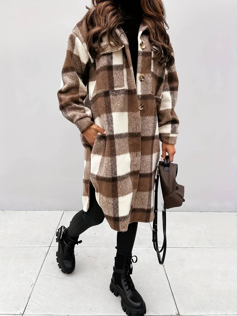 Rika | Trendy Ruitjes Jas