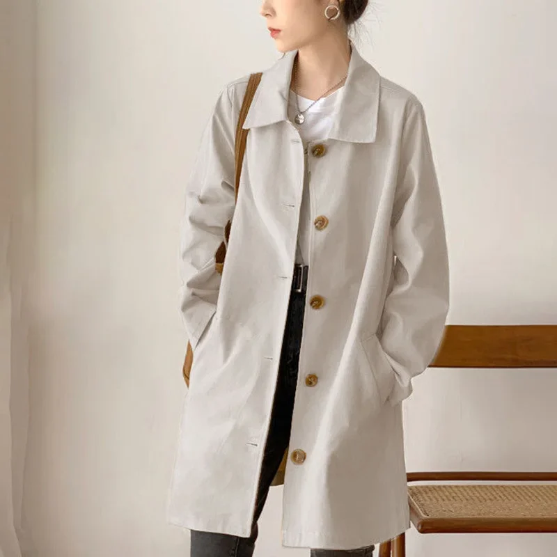 Leora | Stijlvolle Dames Trenchcoat