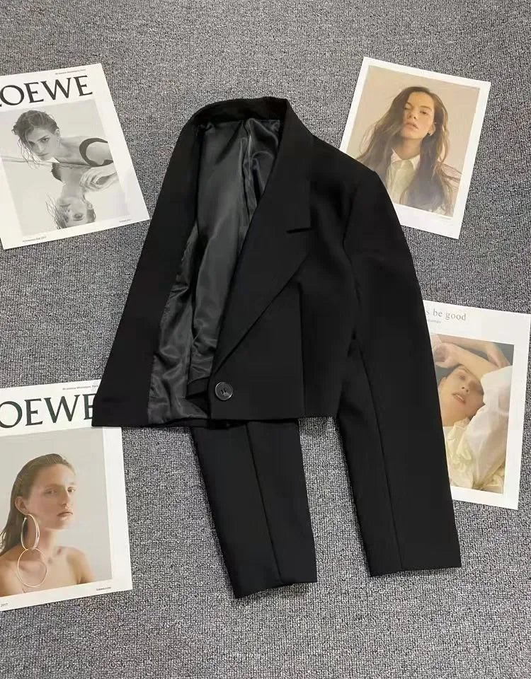 Colene | Cropped Losse Blazer