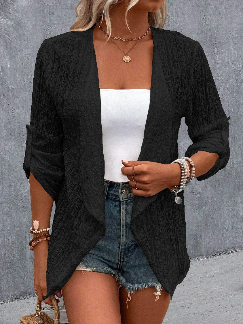 Mette | Lichtgewicht Open Cardigan