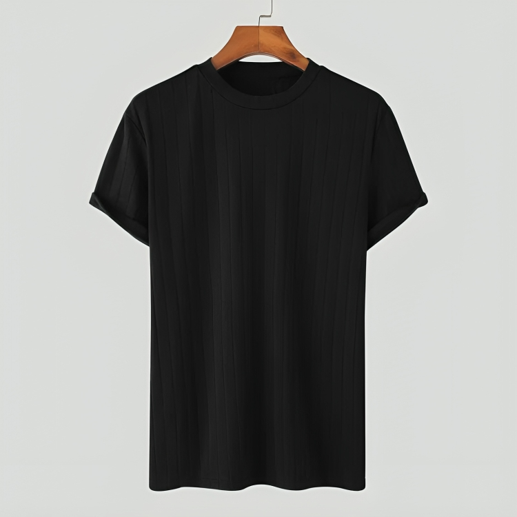 Jairus | Stijlvol Geribbeld Shirt