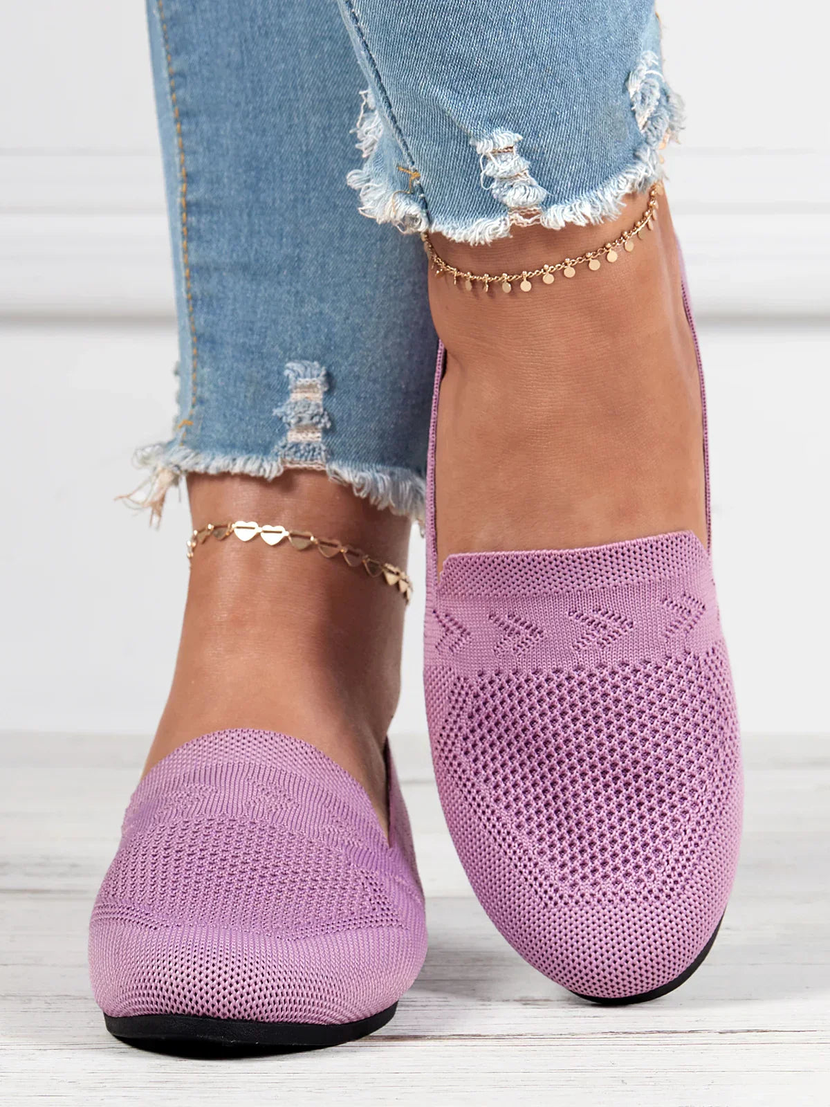 Lizette | Ademend Casual Schoeisel