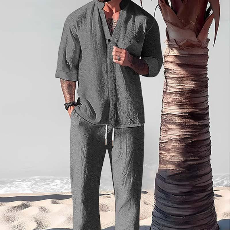 Isandro | Luchtig Tweedelig Outfit