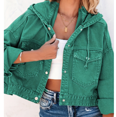 Mindy | Modieuze Dames Korte Hoodie