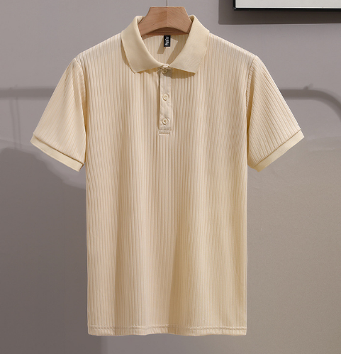 Rendric | Geribde Casual Poloshirt