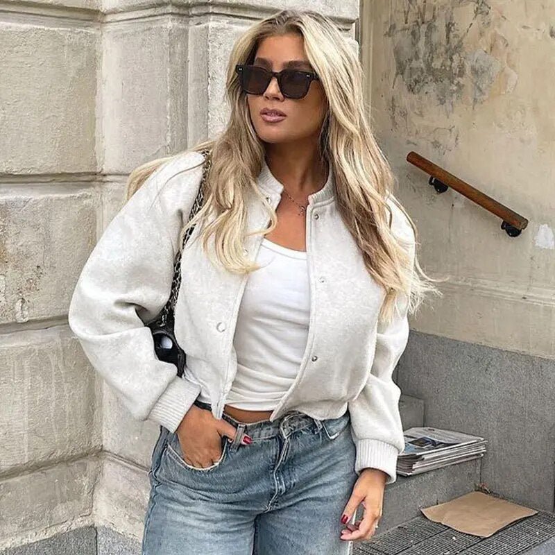 Henkel - Stijlvol Cropped Bomber