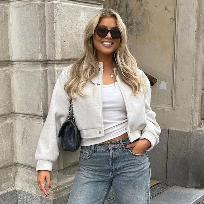 Henkel - Stijlvol Cropped Bomber