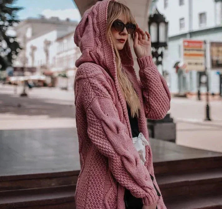 Kaatje | Lang Hoodie Vest