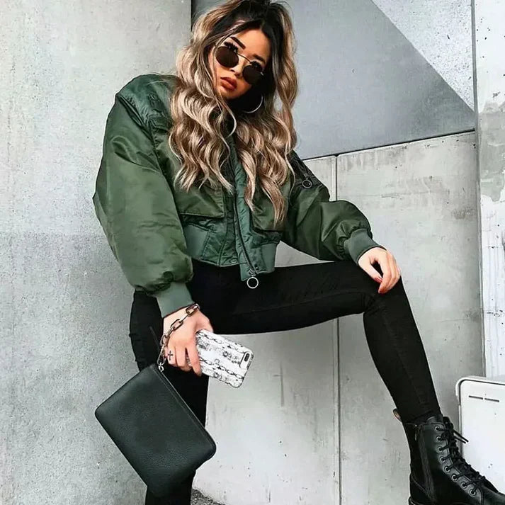 Leena | Dames Casual Bomberjack