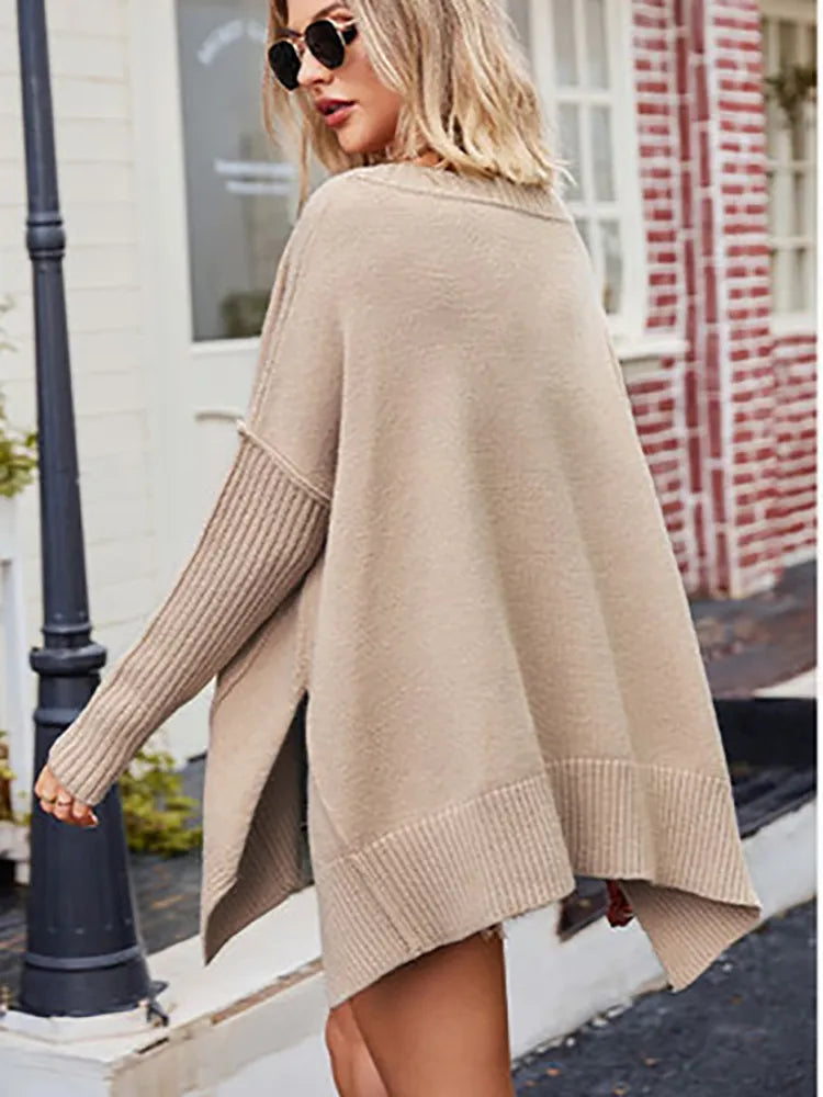 Christi | Oversized V-Hals Trui