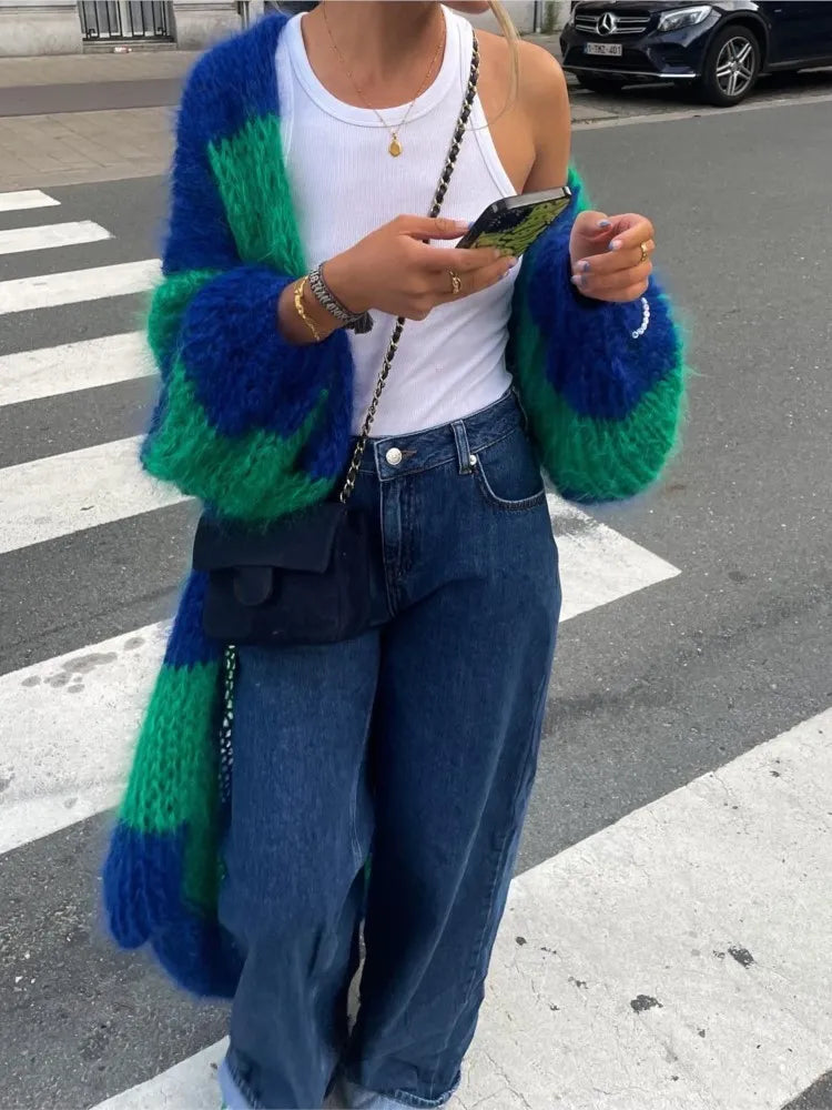 Sue | Oversized Pluizig Vest