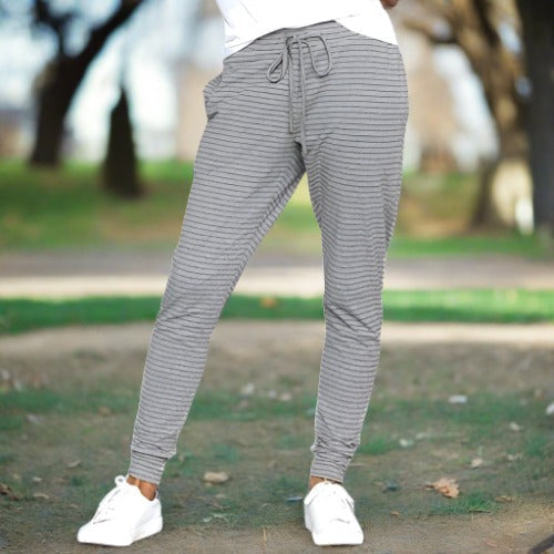 Jorinde | Gestreepte Joggingbroek Dames Comfort
