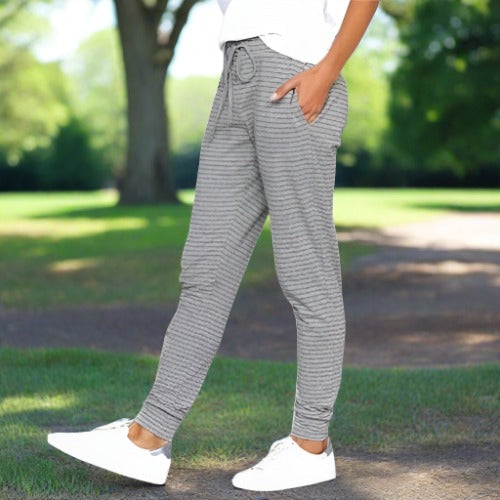Jorinde | Gestreepte Joggingbroek Dames Comfort