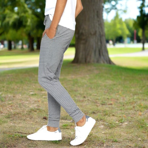 Jorinde | Gestreepte Joggingbroek Dames Comfort