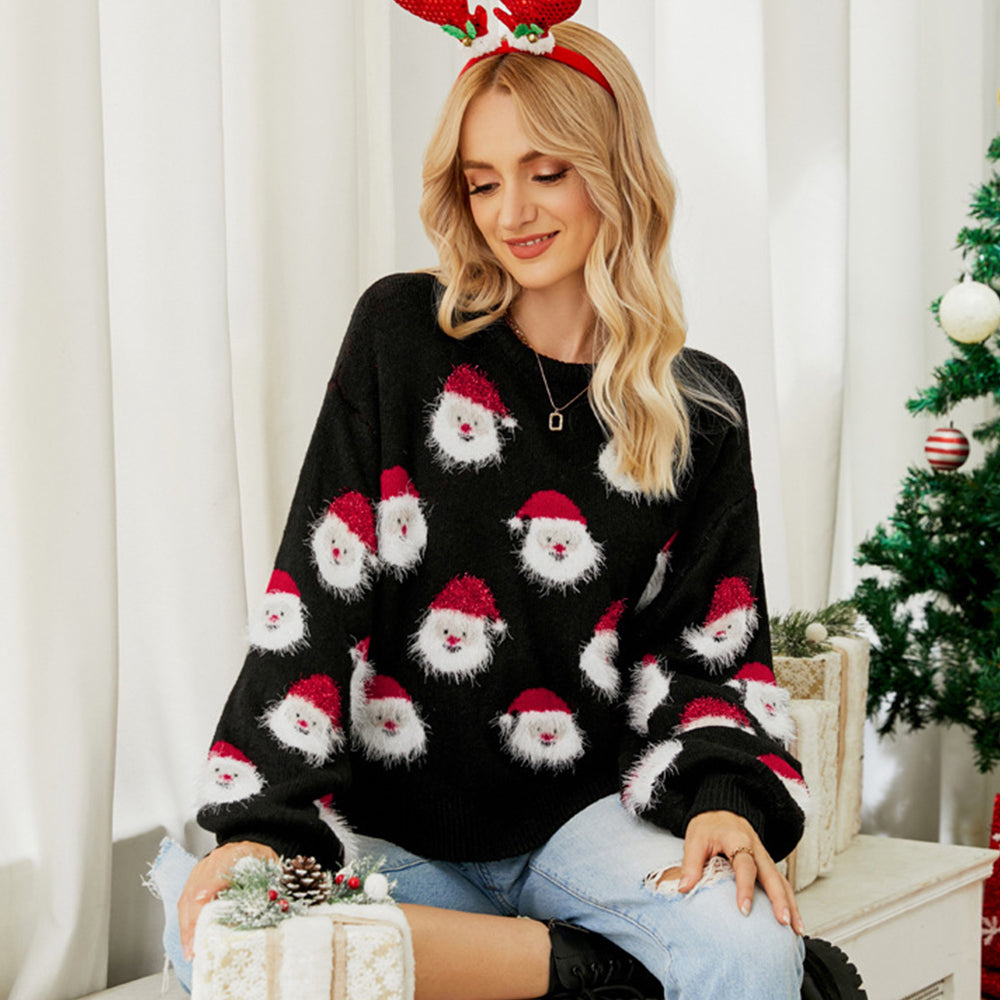 Ymre | Casual Kersttrui met Santa