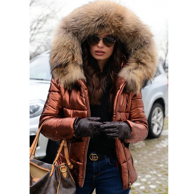 Eulalia | Trendy Gewatteerde Winterjas